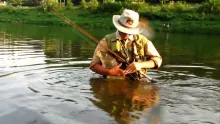 Video thumb for Flyfishing for carp 