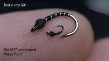 Video thumb for Size 30 Black Beauty Midge