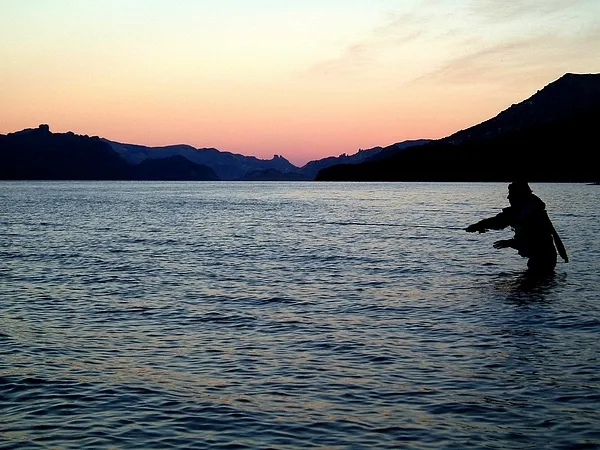 User submitted picture: One more cast at dusk, in...